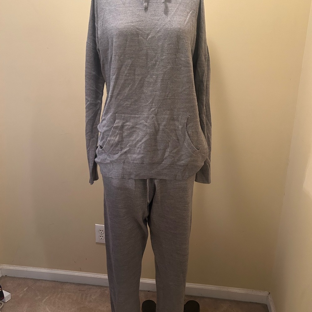 New York & Company Gray Track Pants & Joggers